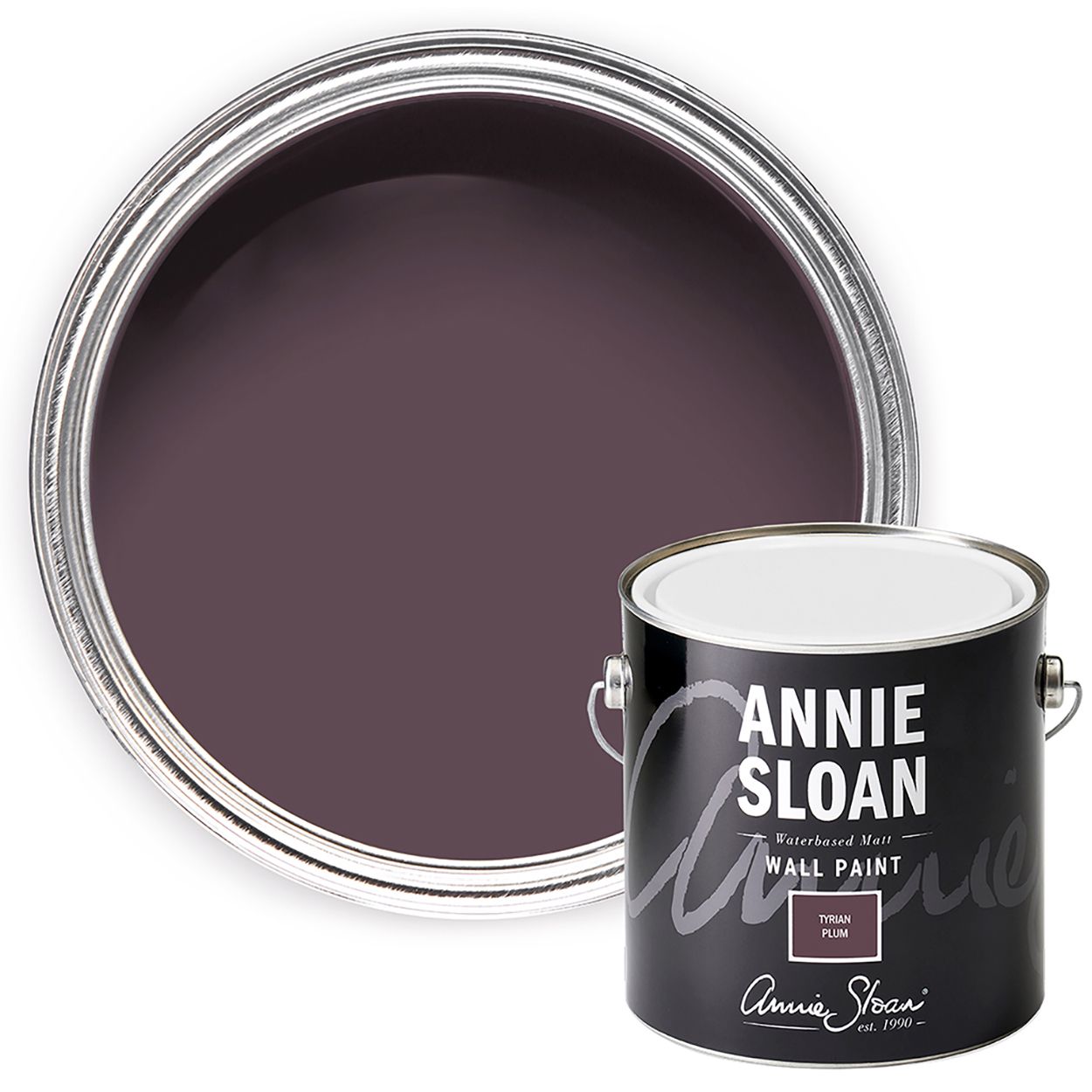 Annie Sloan Wall Paint Tyrian Plum 2.5lt
