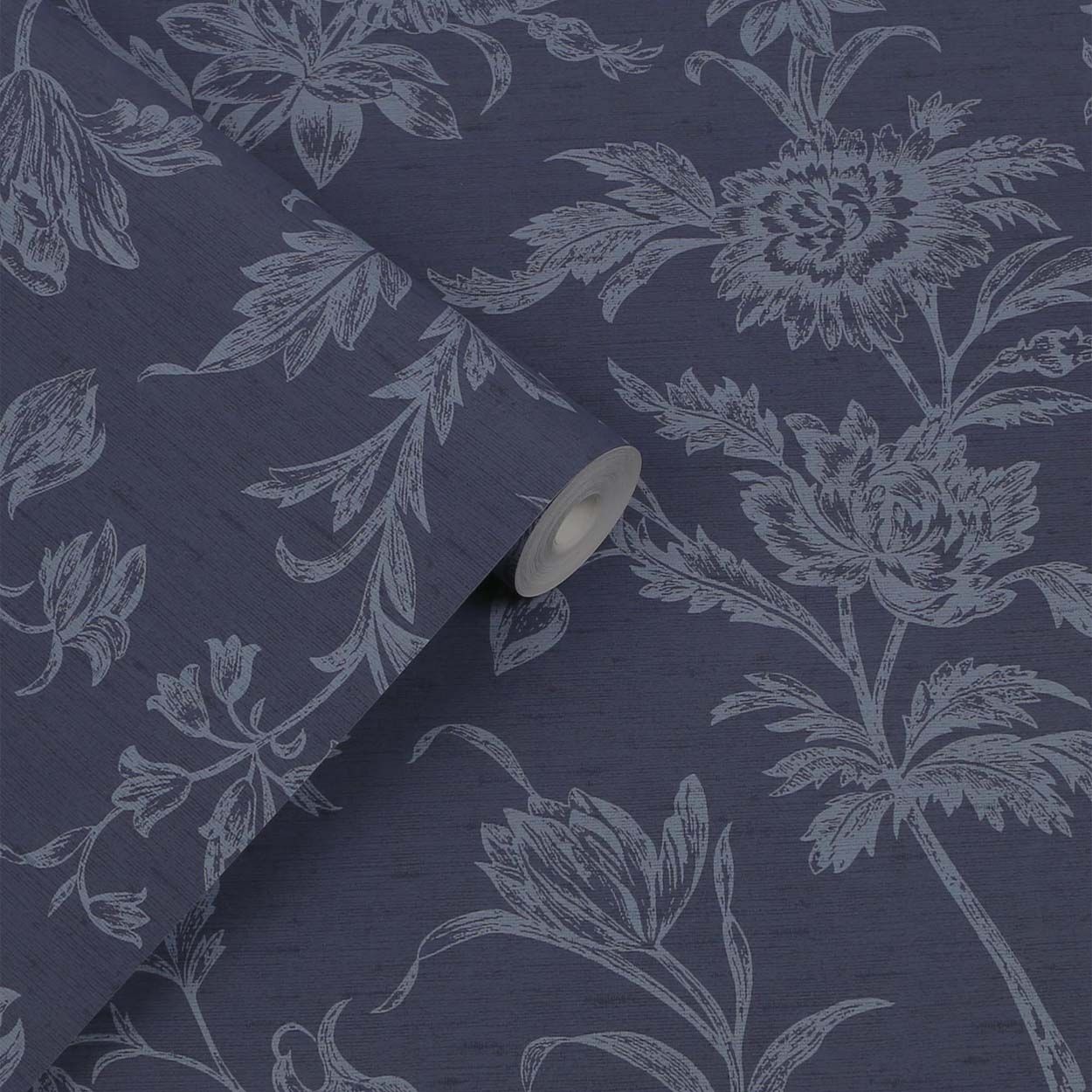 Laura Ashley Lloyd Midnight Seaspray Wallpaper