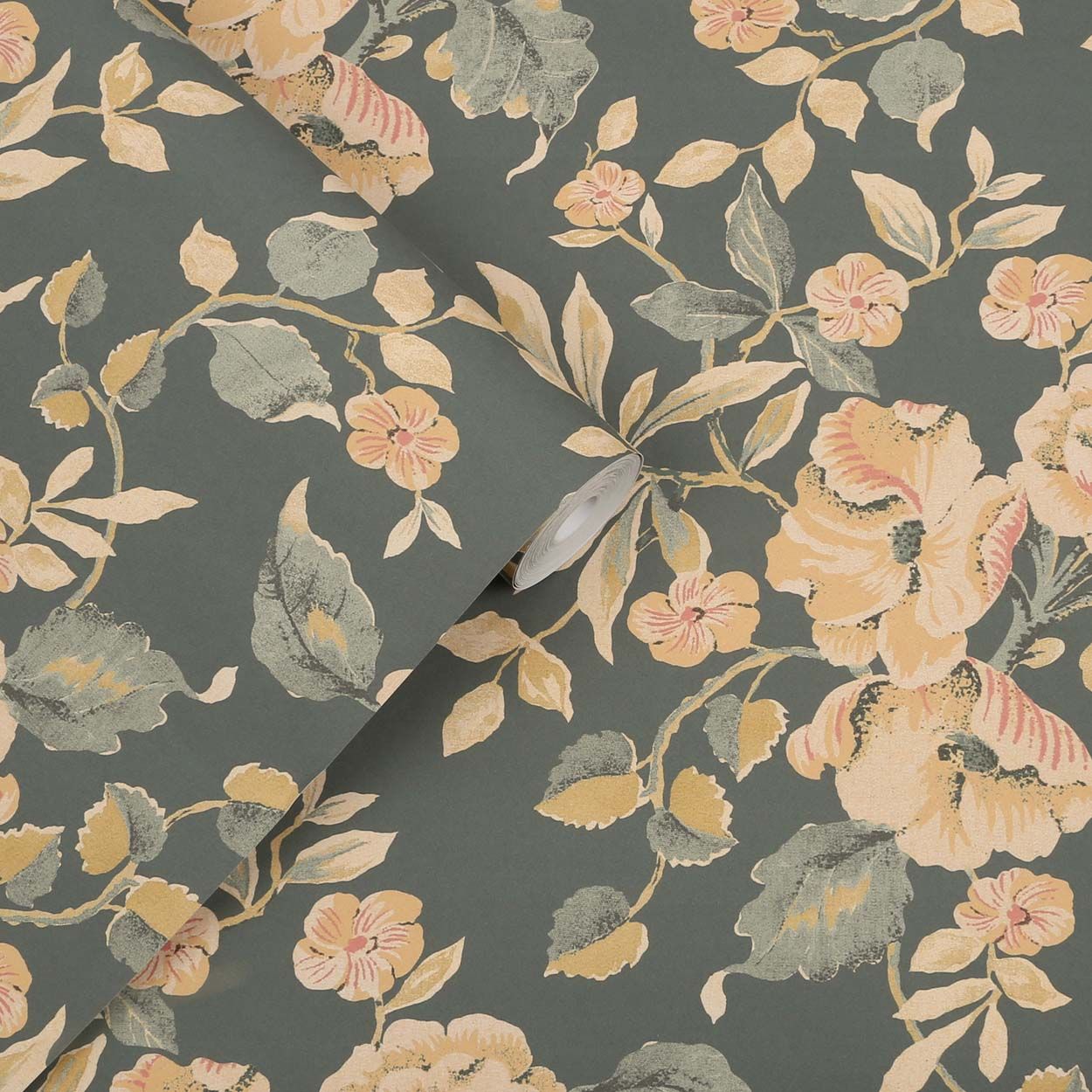 Laura Ashley Alyworth Trail Fern Wallpaper