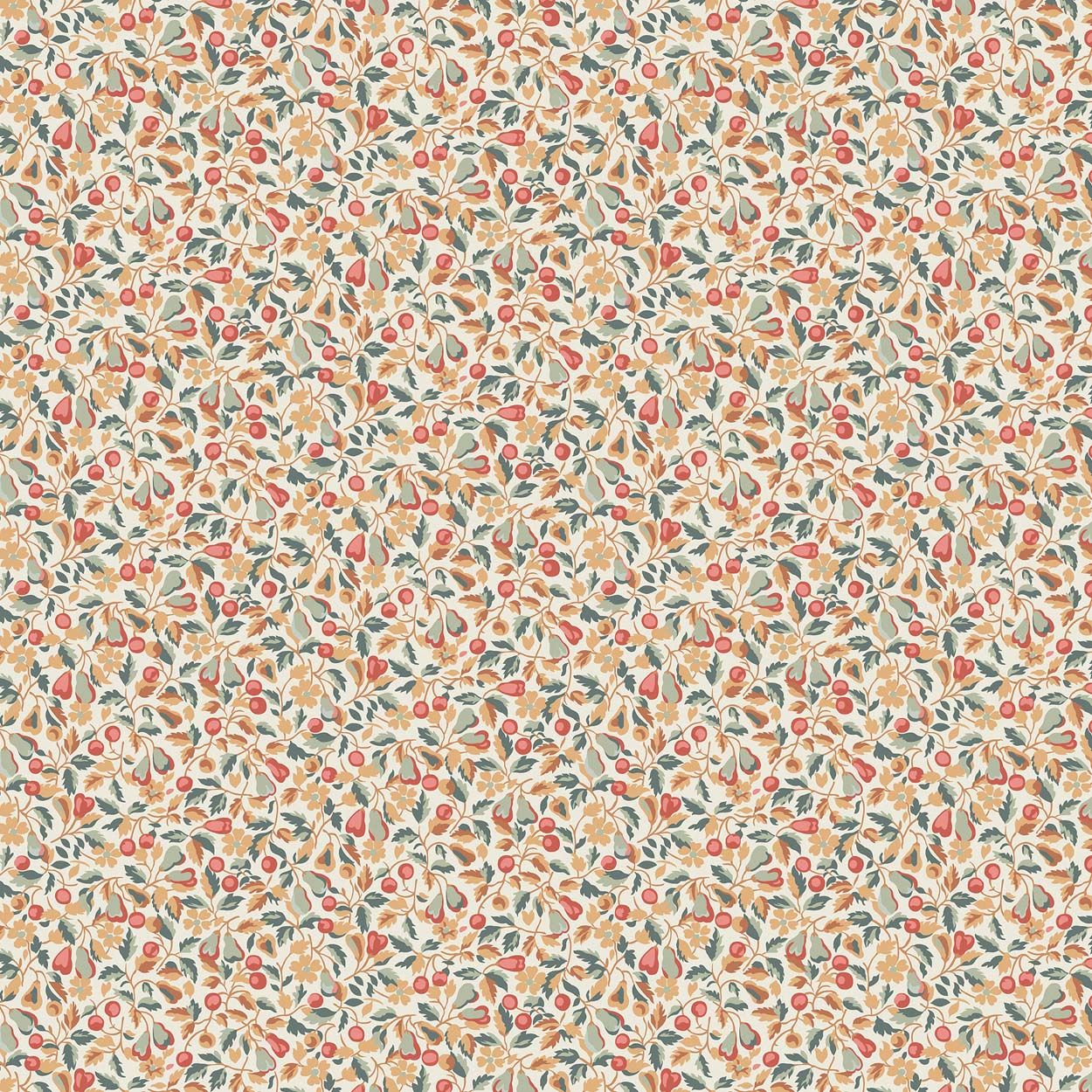 Laura Ashley Devrons Grove Terracotta Wallpaper