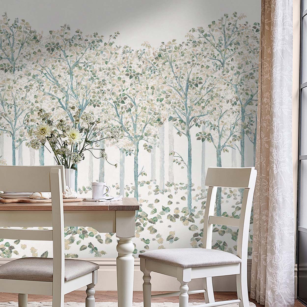 Laura Ashley Ashurst Natural Mural
