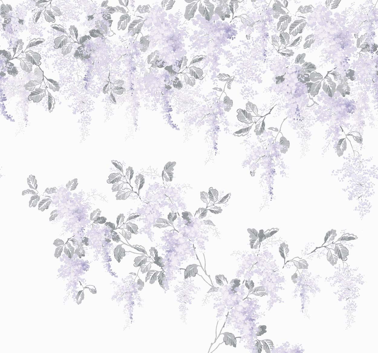 Laura Ashley Mirabelle Pale Amethyst Mural