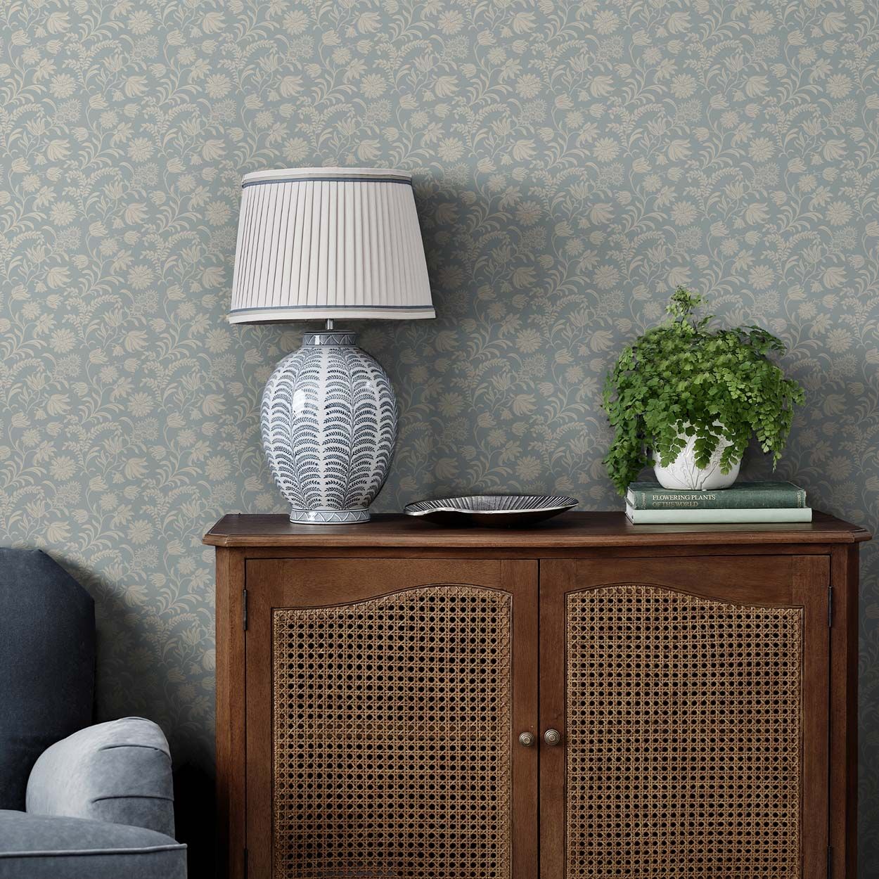 Laura Ashley Hemingway Seaspray Wallpaper