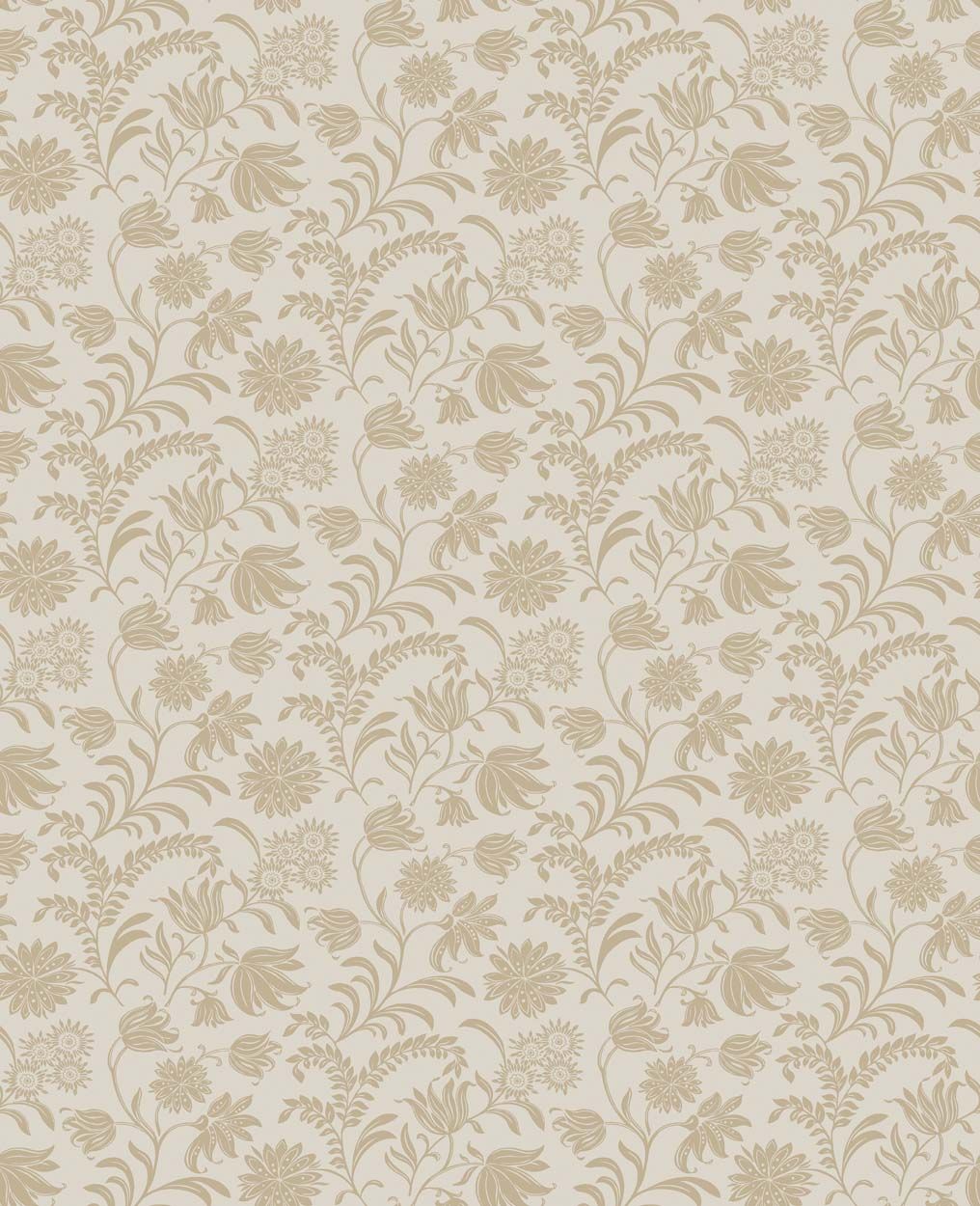 Laura Ashley Hemingway Caramel Wallpaper