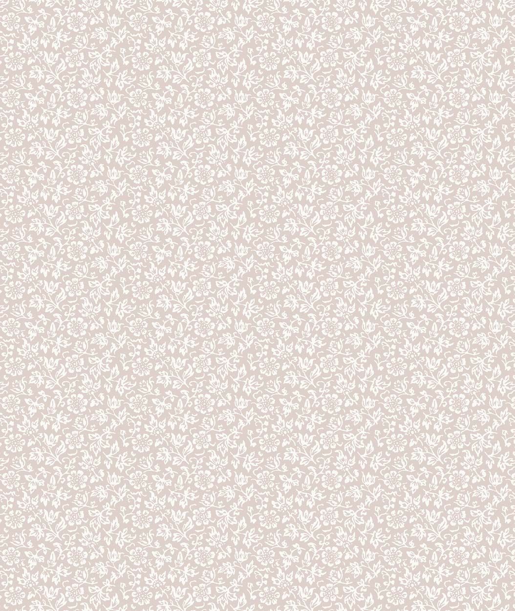 Laura Ashley Sweet Alyssum Plaster Pink Wallpaper