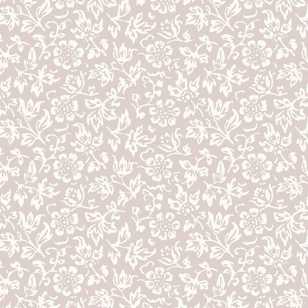 Laura Ashley Sweet Alyssum Plaster Pink Wallpaper