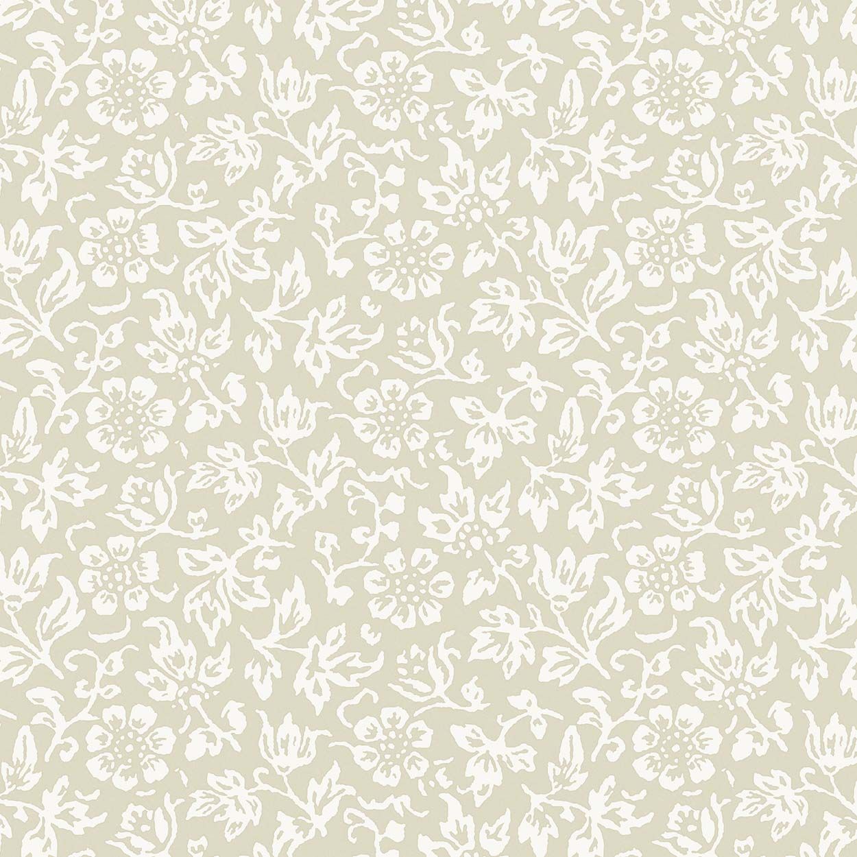 Laura Ashley Sweet Alyssum Twine Natural Wallpaper