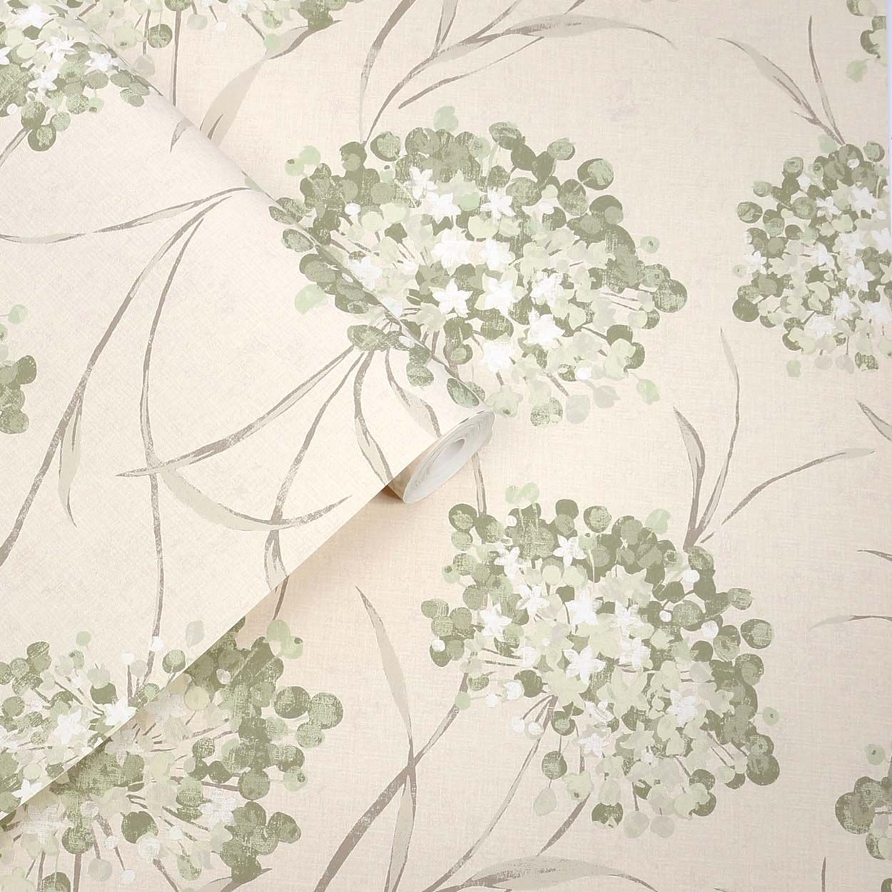 Laura Ashley Giselle Hedgerow Wallpaper