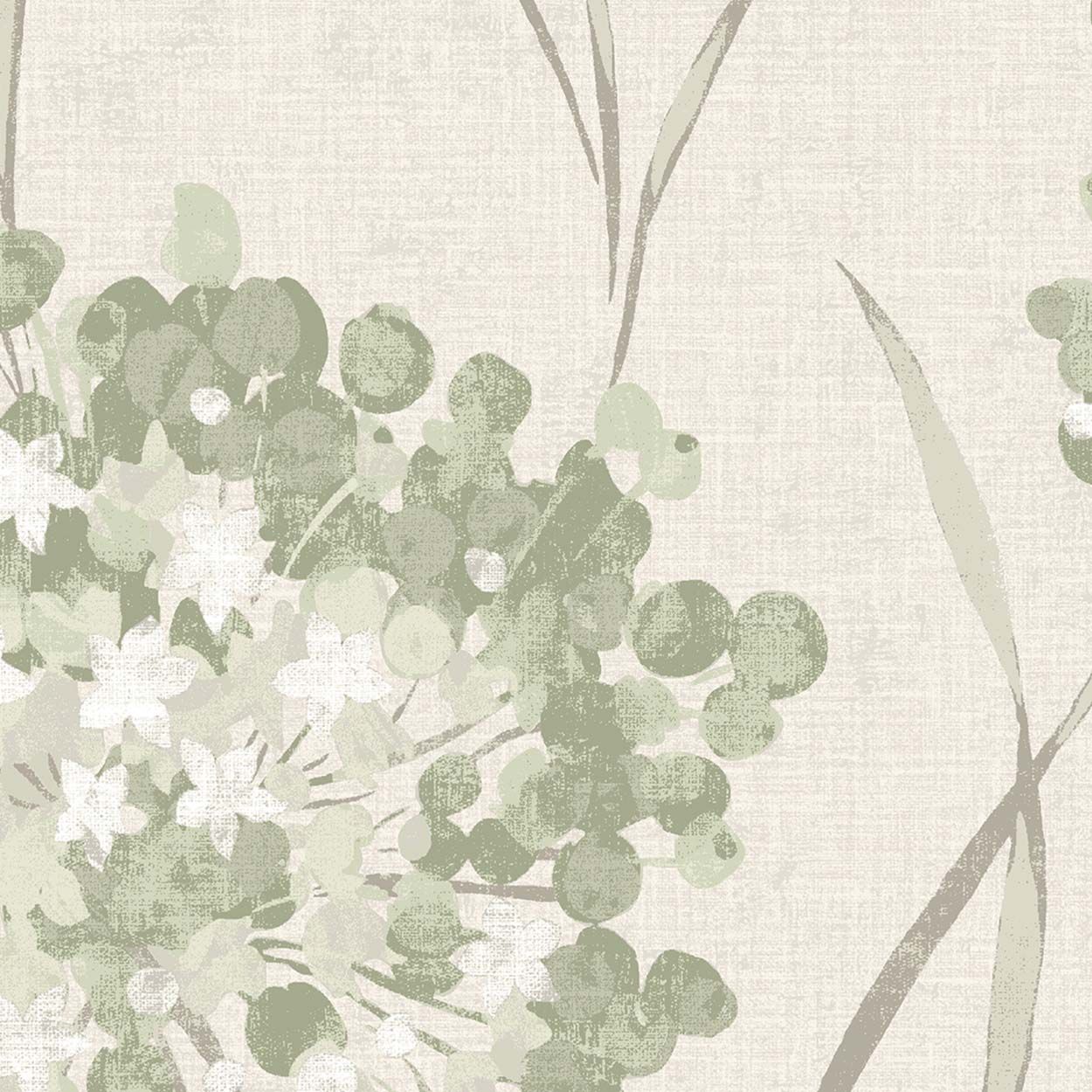 Laura Ashley Giselle Hedgerow Wallpaper