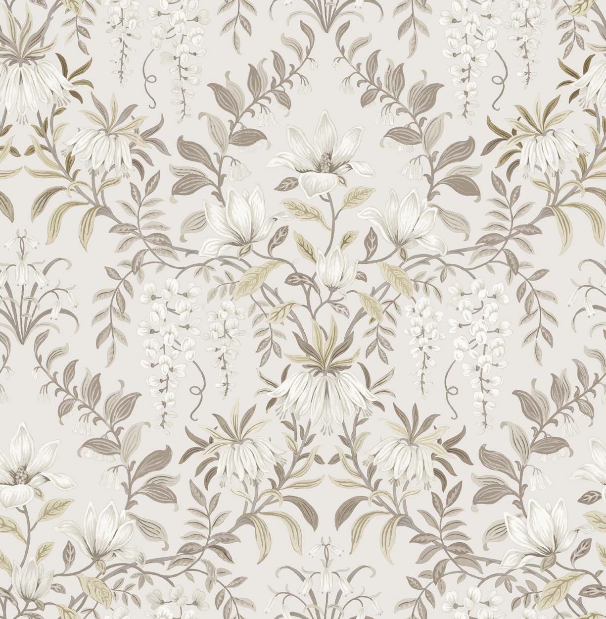 Laura Ashley Parterre Soft Natural Wallpaper