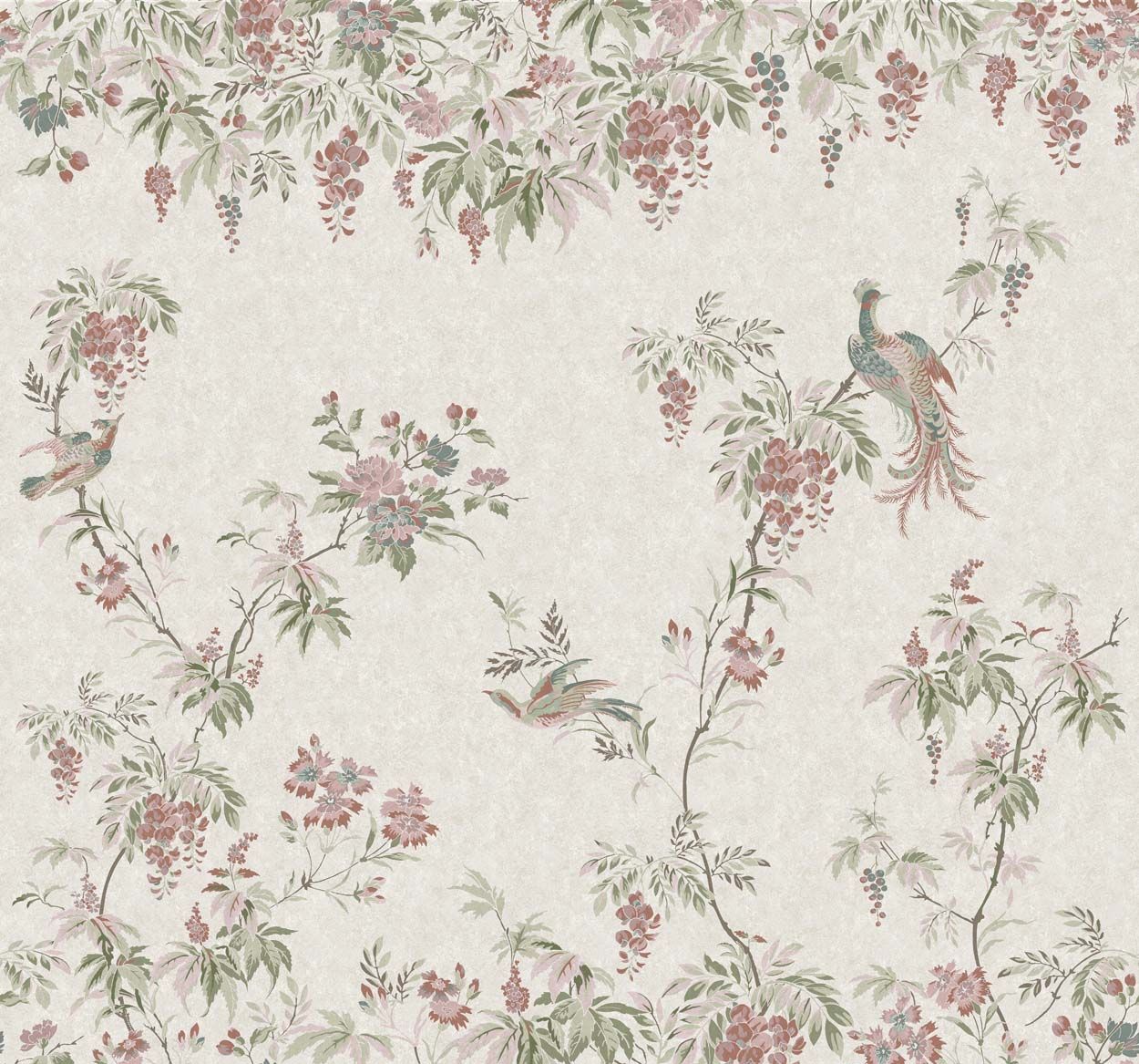Laura Ashley Attleton Multi/Sage Fixed Size Mural