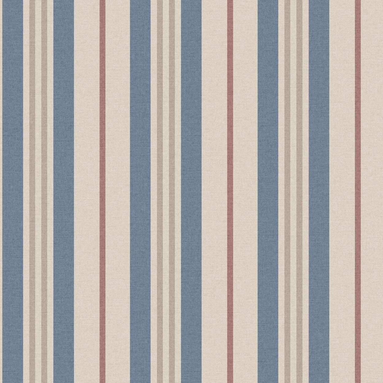 Joules Grove Stripe Pink/Blue Wallpaper