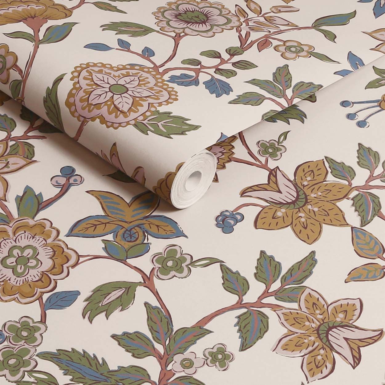 Joules Scot Floral Cream/Multi Wallpaper