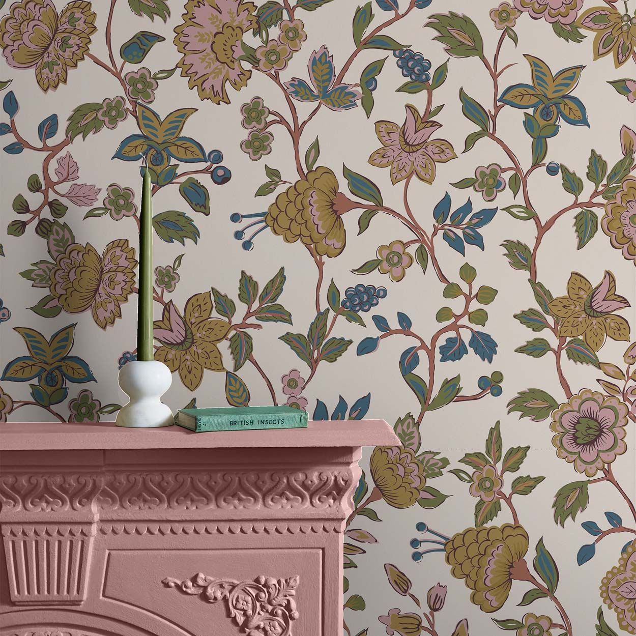 Joules Scot Floral Cream/Multi Wallpaper