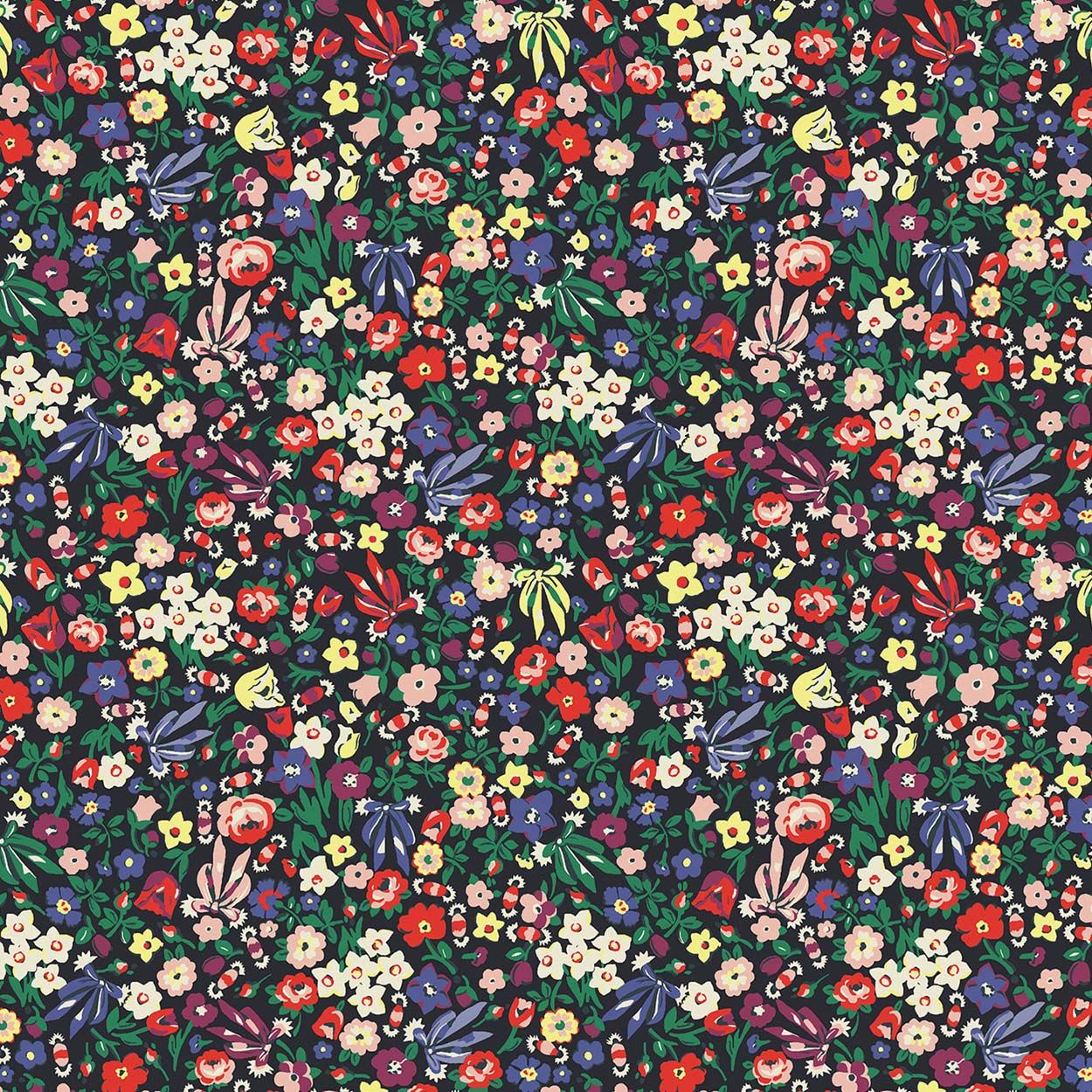 Cath Kidston Harmony Ditsy Night Wallpaper
