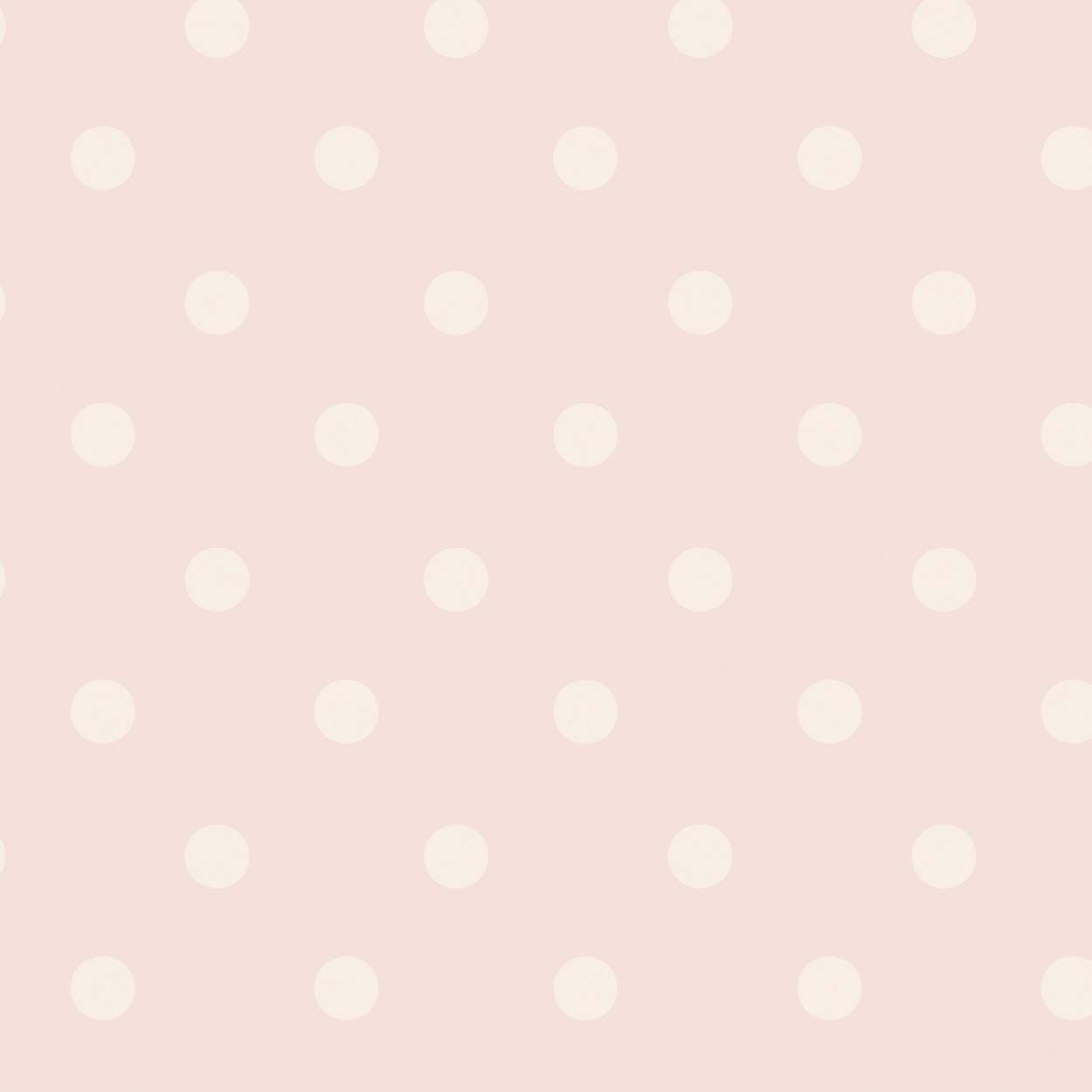 Cath Kidston Button Spot Pink Wallpaper