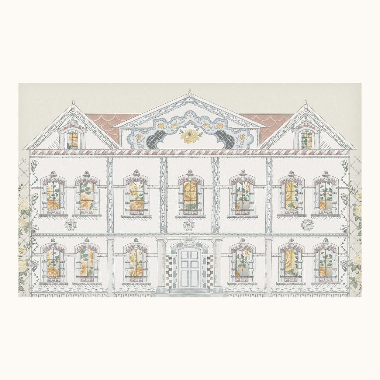 Cath Kidston Doll House Pastel Mural