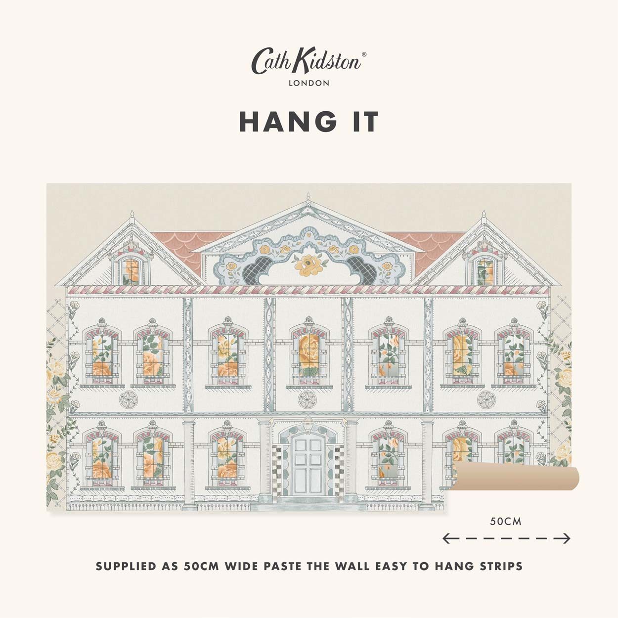 Cath Kidston Doll House Pastel Mural