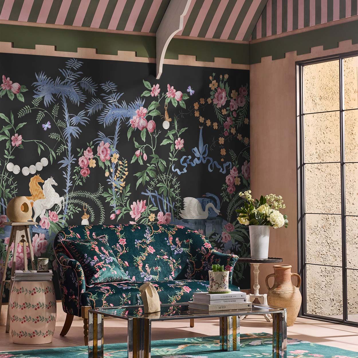 Cath Kidston Colourful Life Night Mural