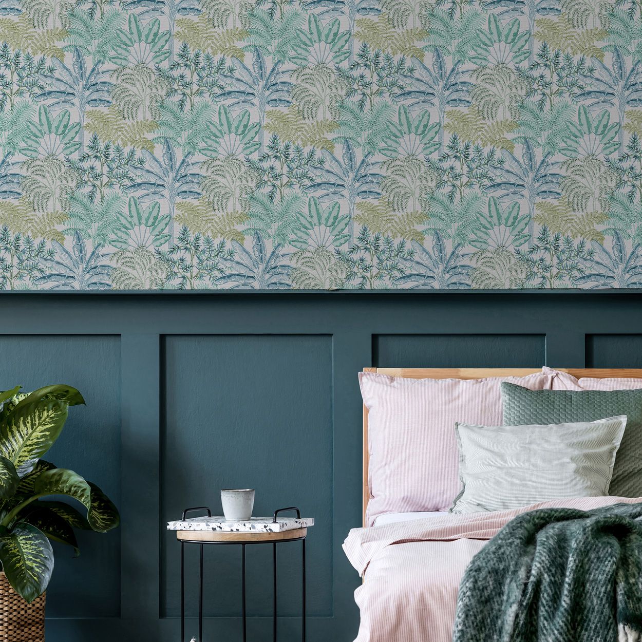 Superfresco Easy Intrigue Aqua Wallpaper