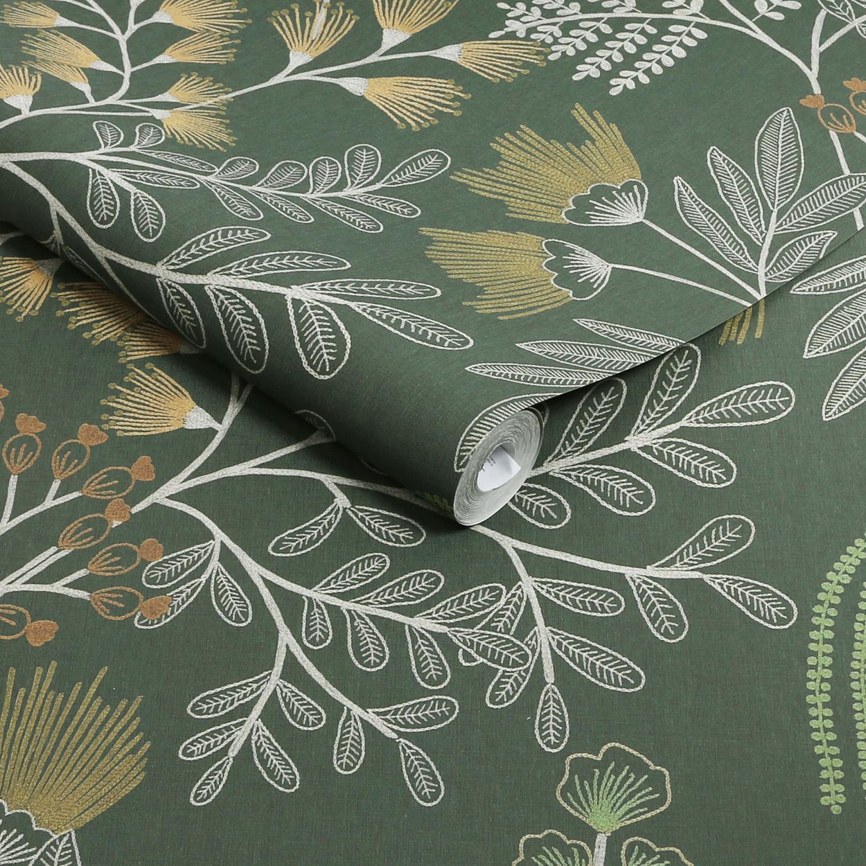Superfresco Easy Richmond Forest Green Wallpaper