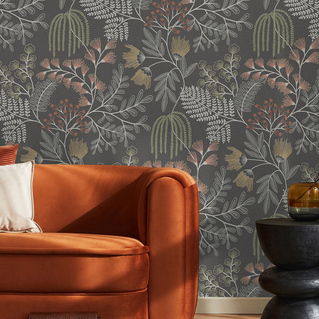 Superfresco Easy Richmond Noir Wallpaper