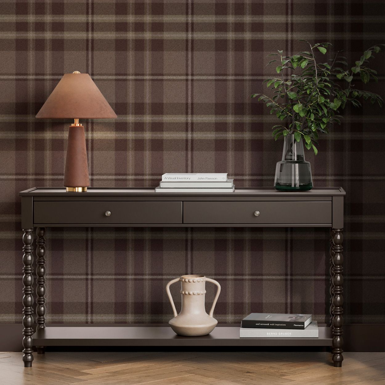 Superfresco Easy Eildon Weave Thistle Wallpaper