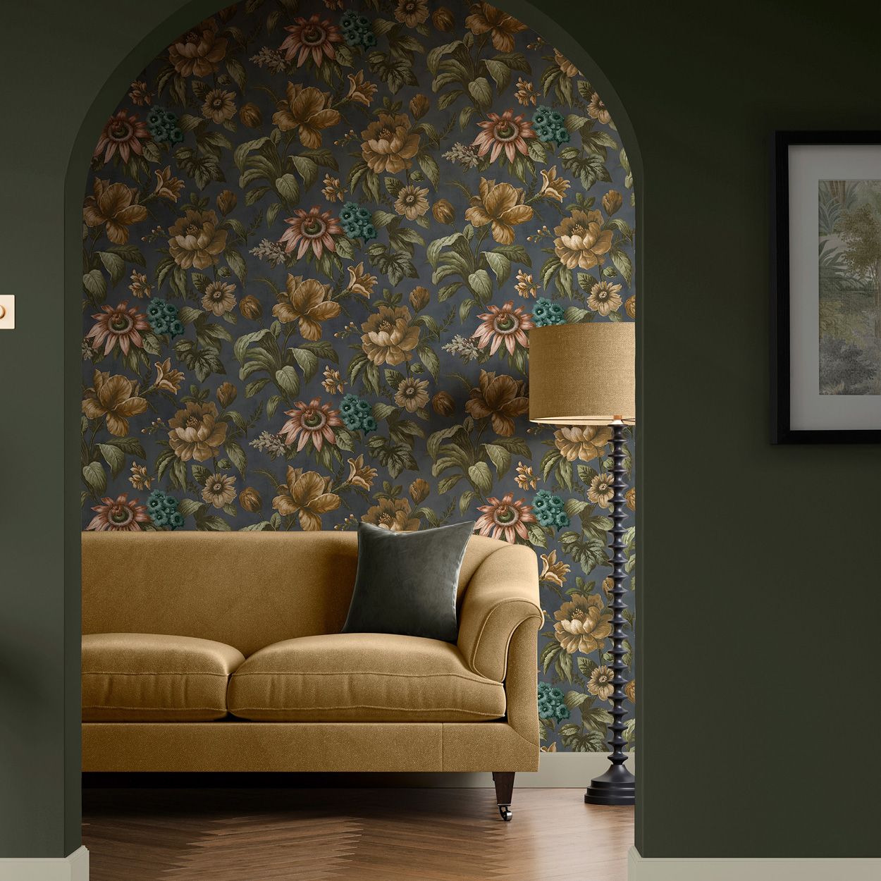 Superfresco Easy Gardenia Archival Blue Wallpaper