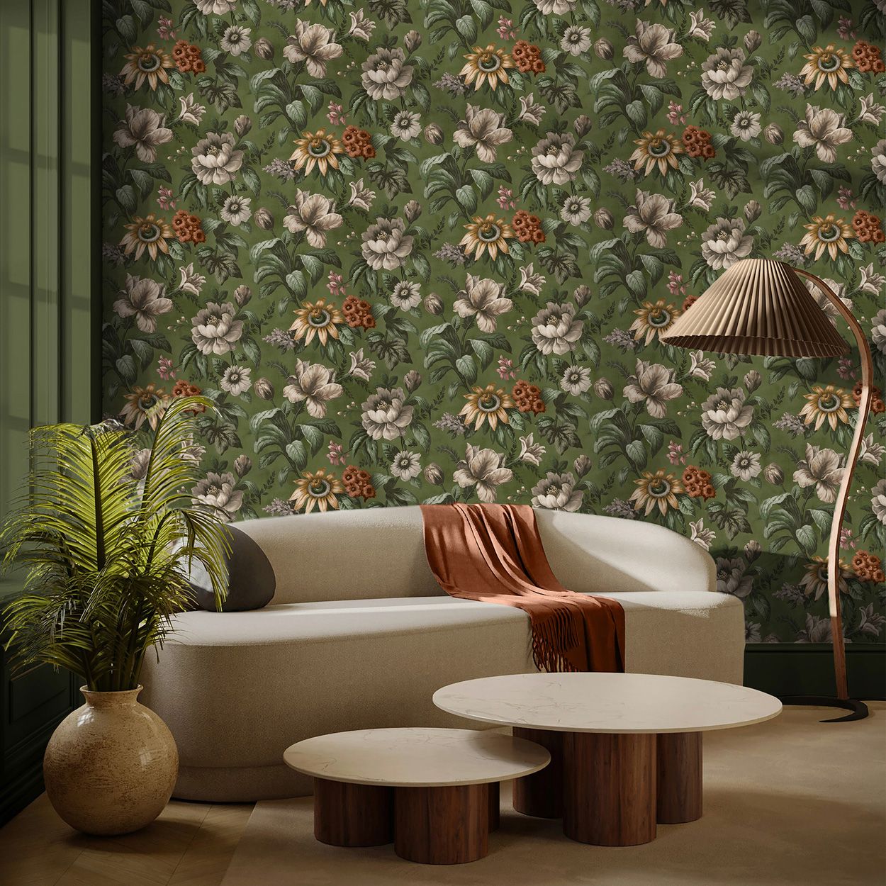 Superfresco Easy Gardenia Forest Wallpaper