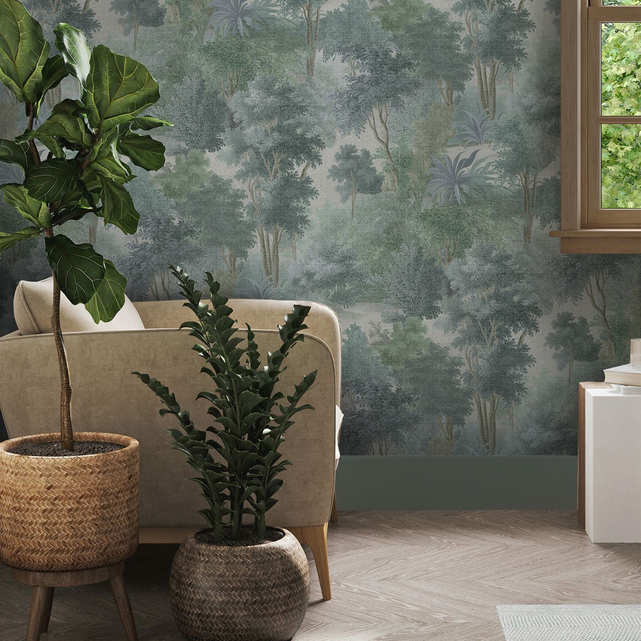 Superfresco Easy Sylva Breeze Wallpaper