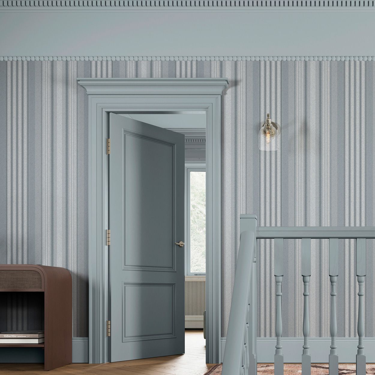 Superfresco Easy Loom Stripe Breeze Wallpaper