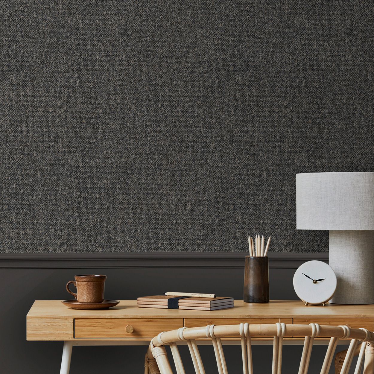 Superfresco Easy Hearthbound Texture Charcoal Wpr