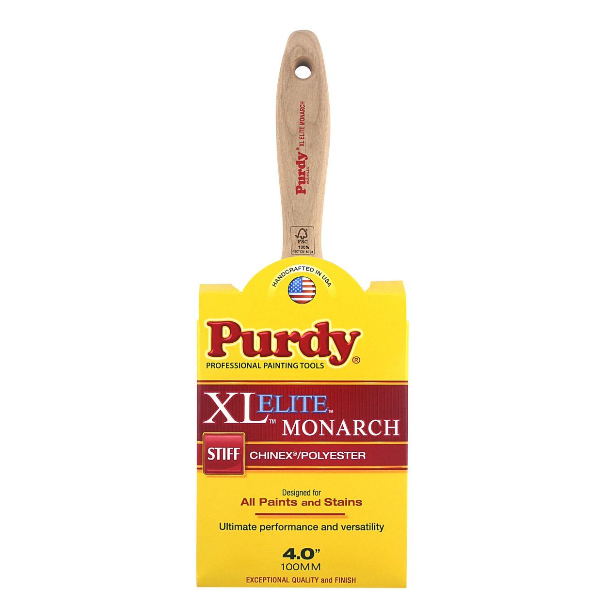 Purdy XL Elite Monarch 4 Inch Paint Brush