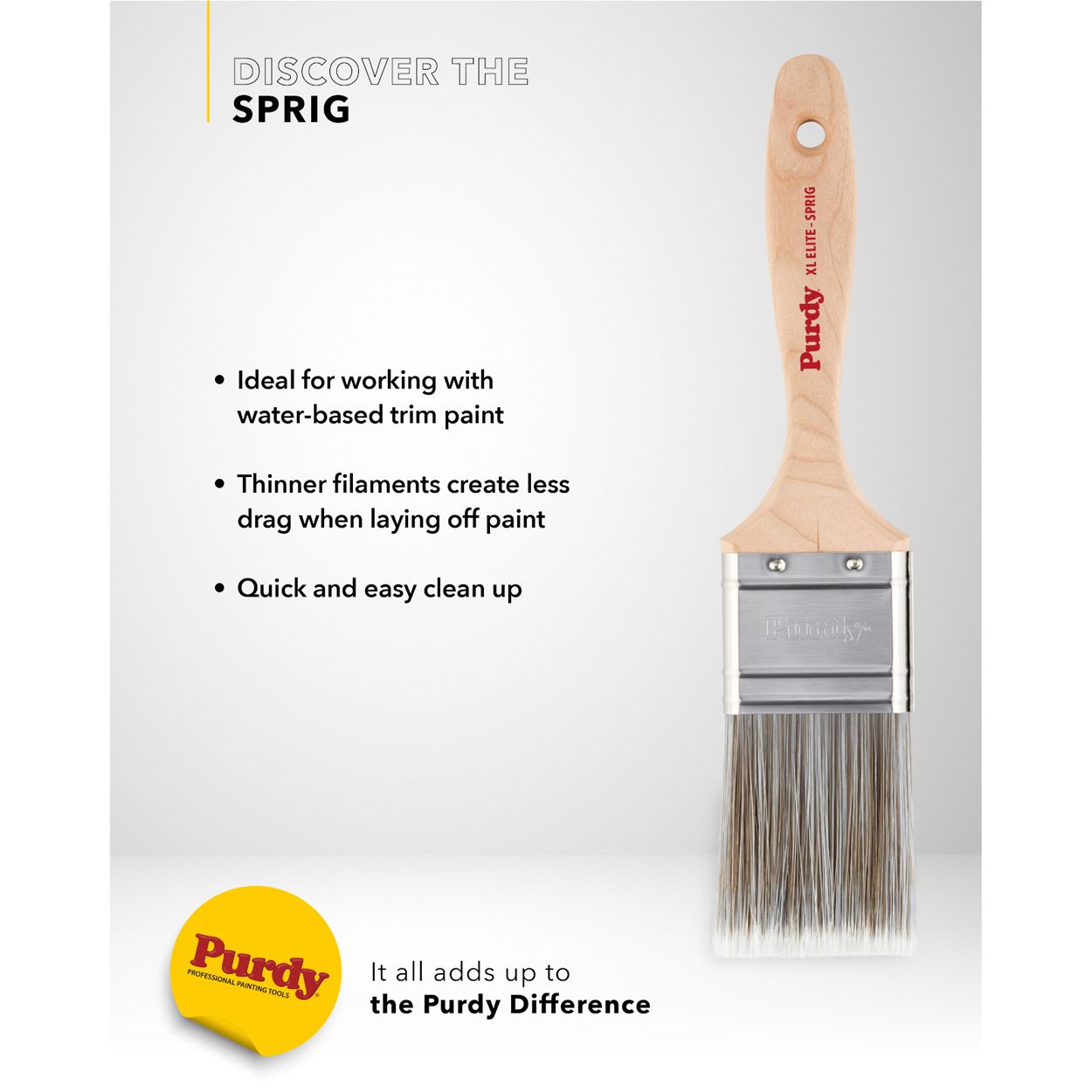 Purdy XL Elite Sprig 2 in.