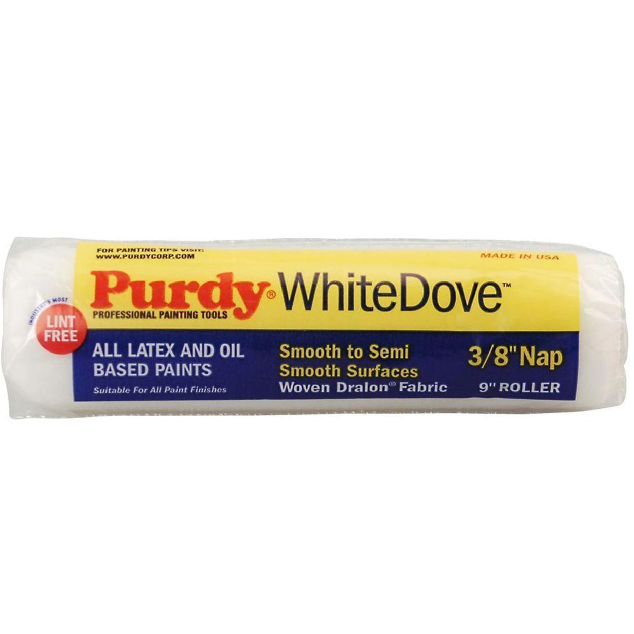 Purdy White Dove Roller Cover 9 x 3/8 in.