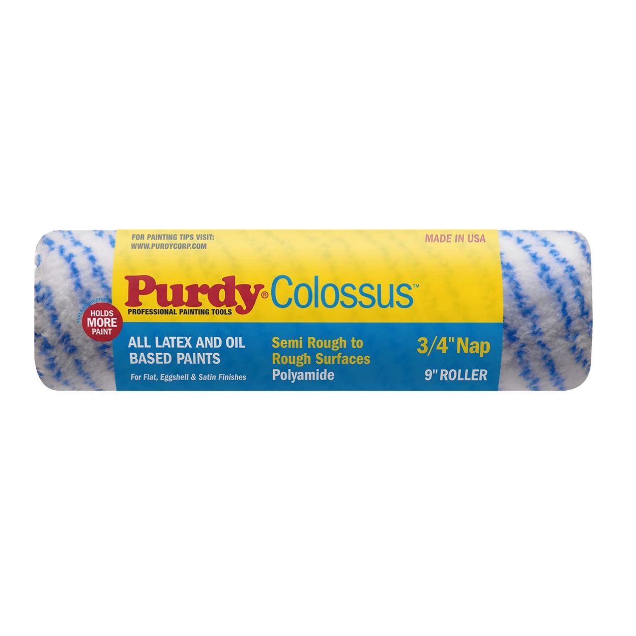 Purdy Colossus Roller Cover, 9 x 3/4 in.