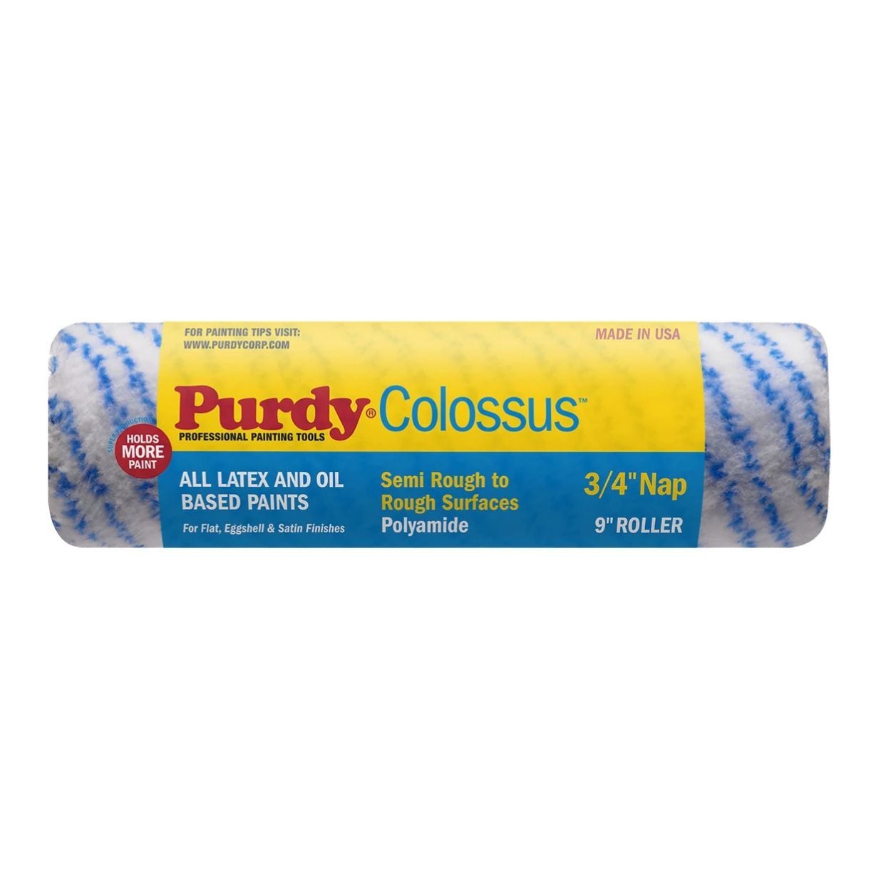 Purdy Colossus Roller Cover, 9 x 3/4 in.