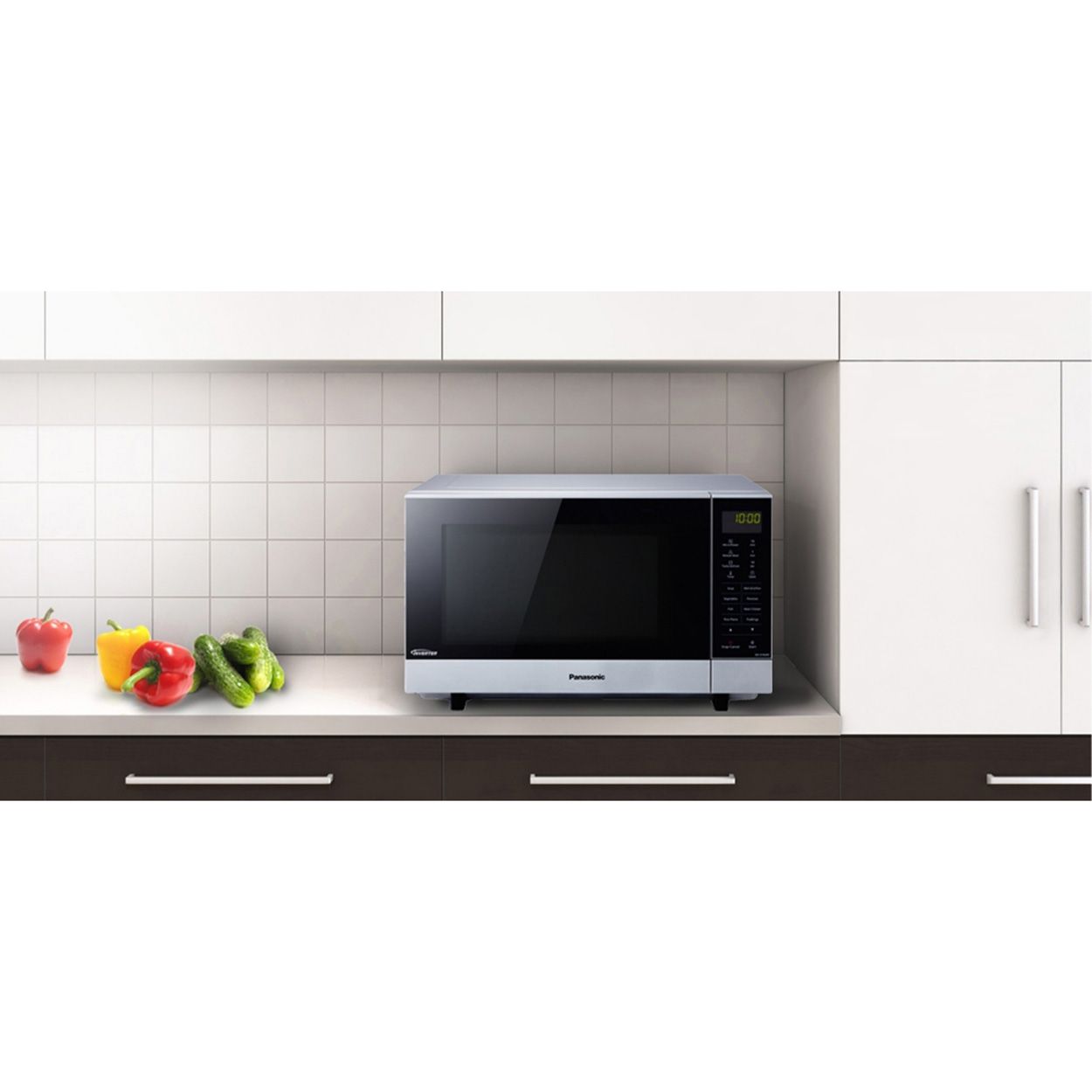 Panasonic  Solo Microwave Silver