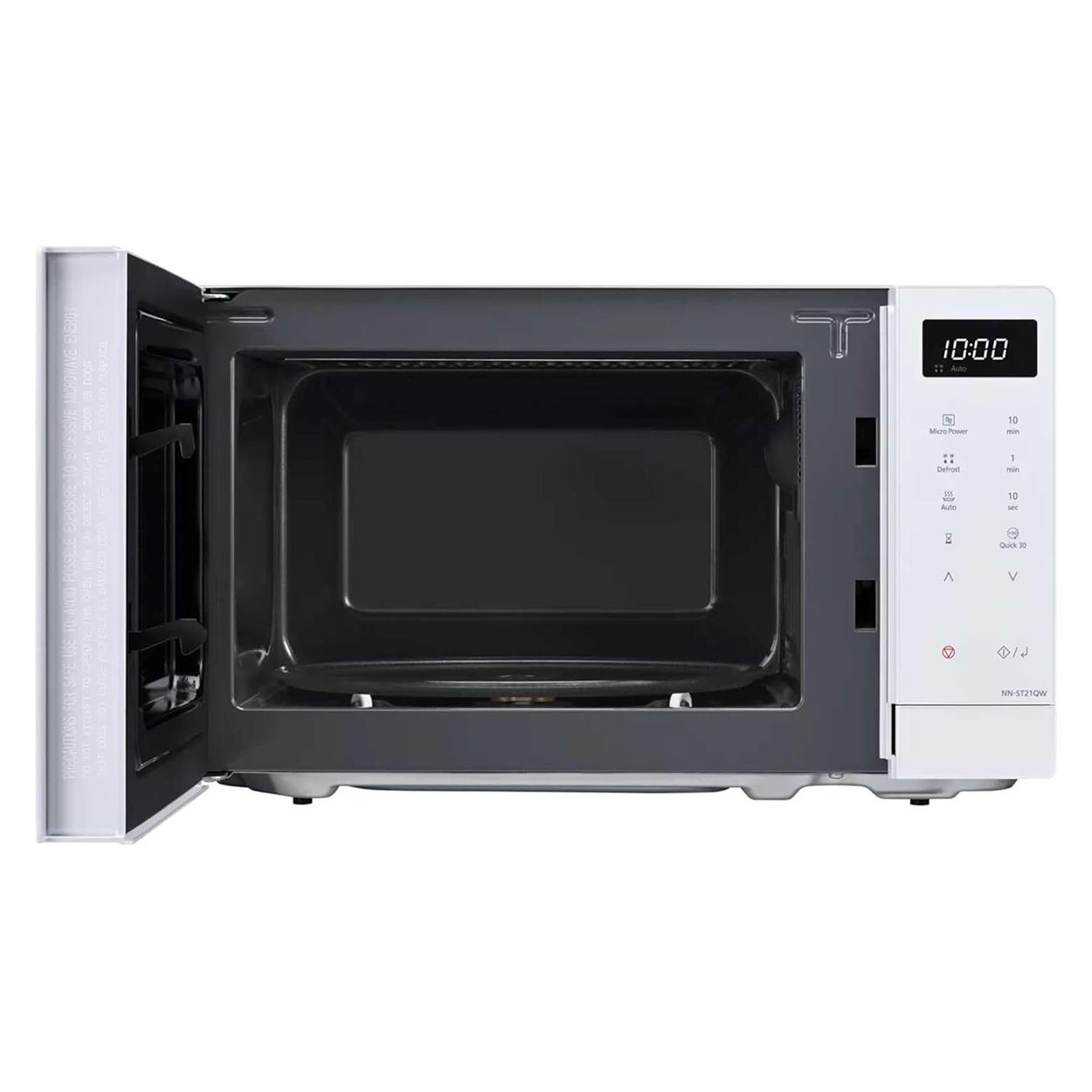 Panasonic Compact Solo Microwave White