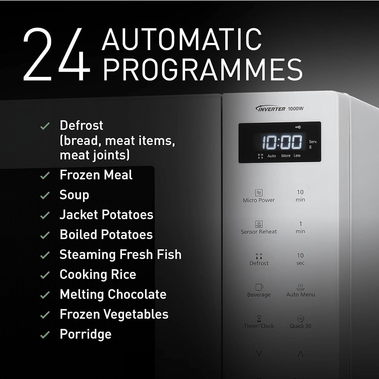 Panasonic Solo Microwave White
