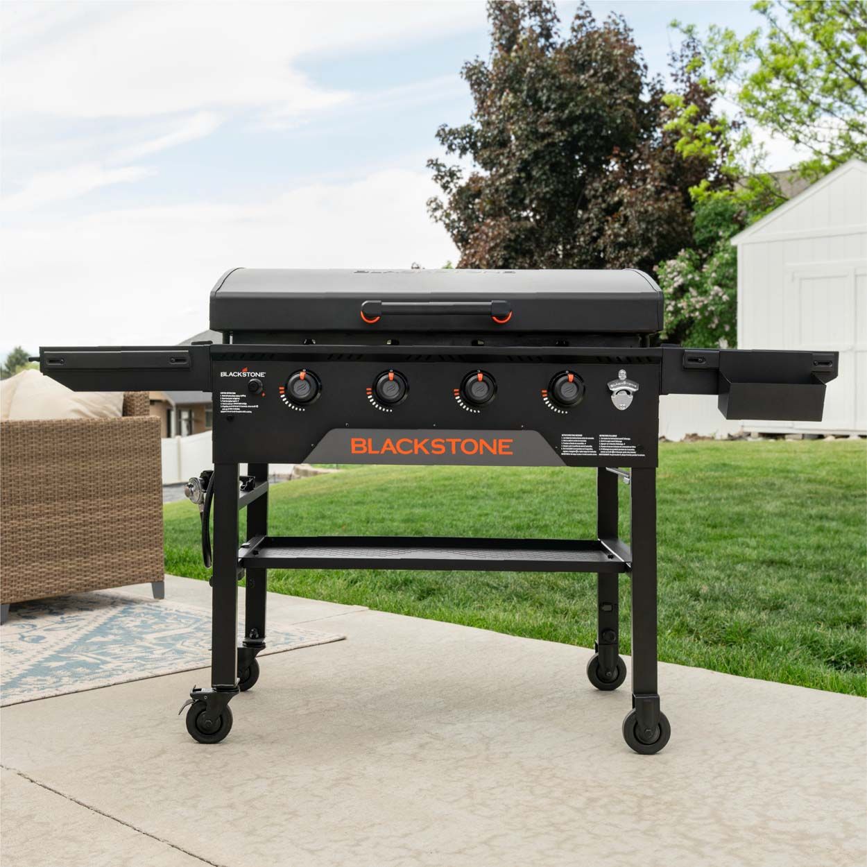 Blackstone 36 Inch Omnivore Blackout Griddle With Hood