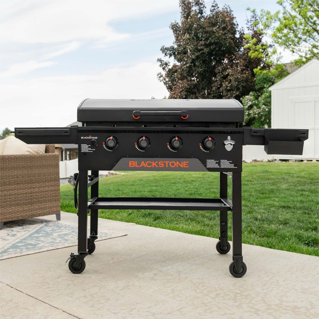 Blackstone 36 Inch Omnivore Blackout Griddle With Hood