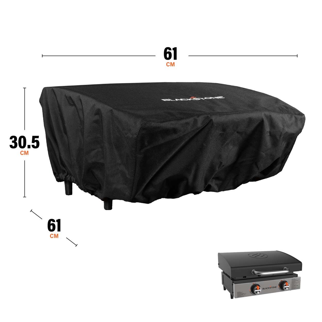 Blackstone 22 Inch Griddle With Hood Weatherproof Cover