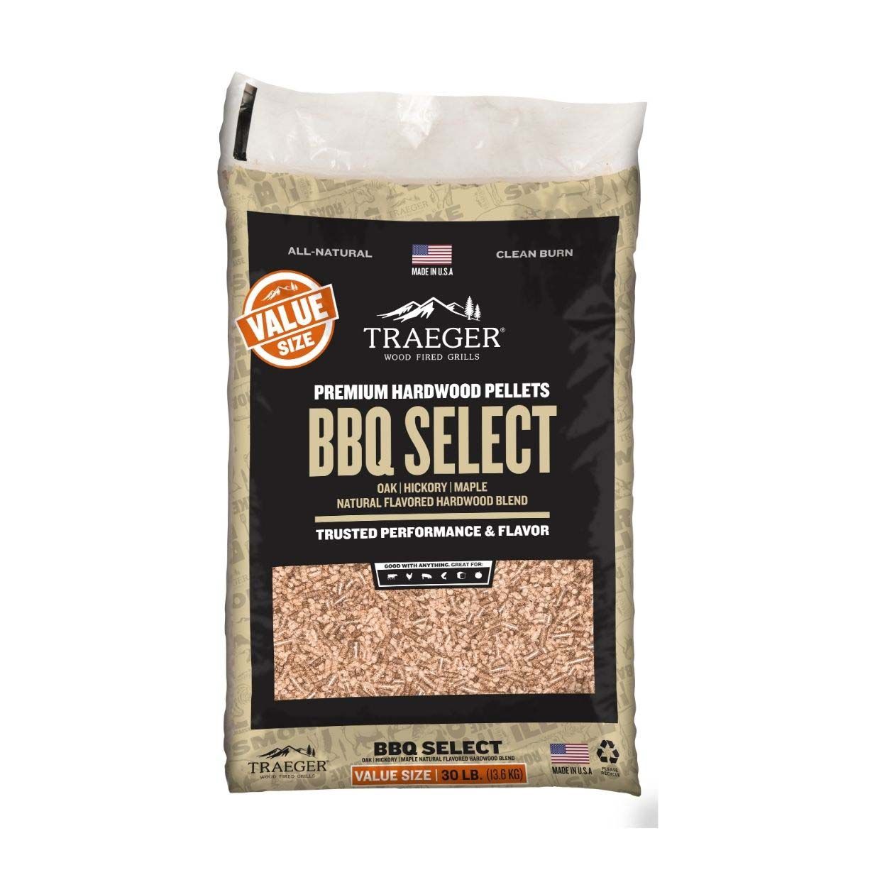 Traeger Oak Wood Pellets 20Lb