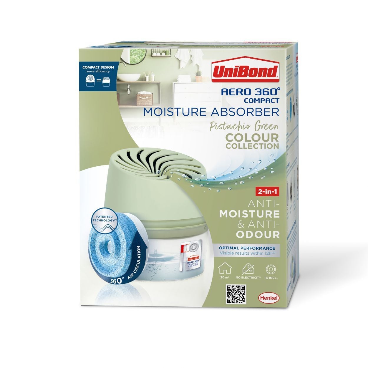 UniBond Aero 360 Pistachio Green Device