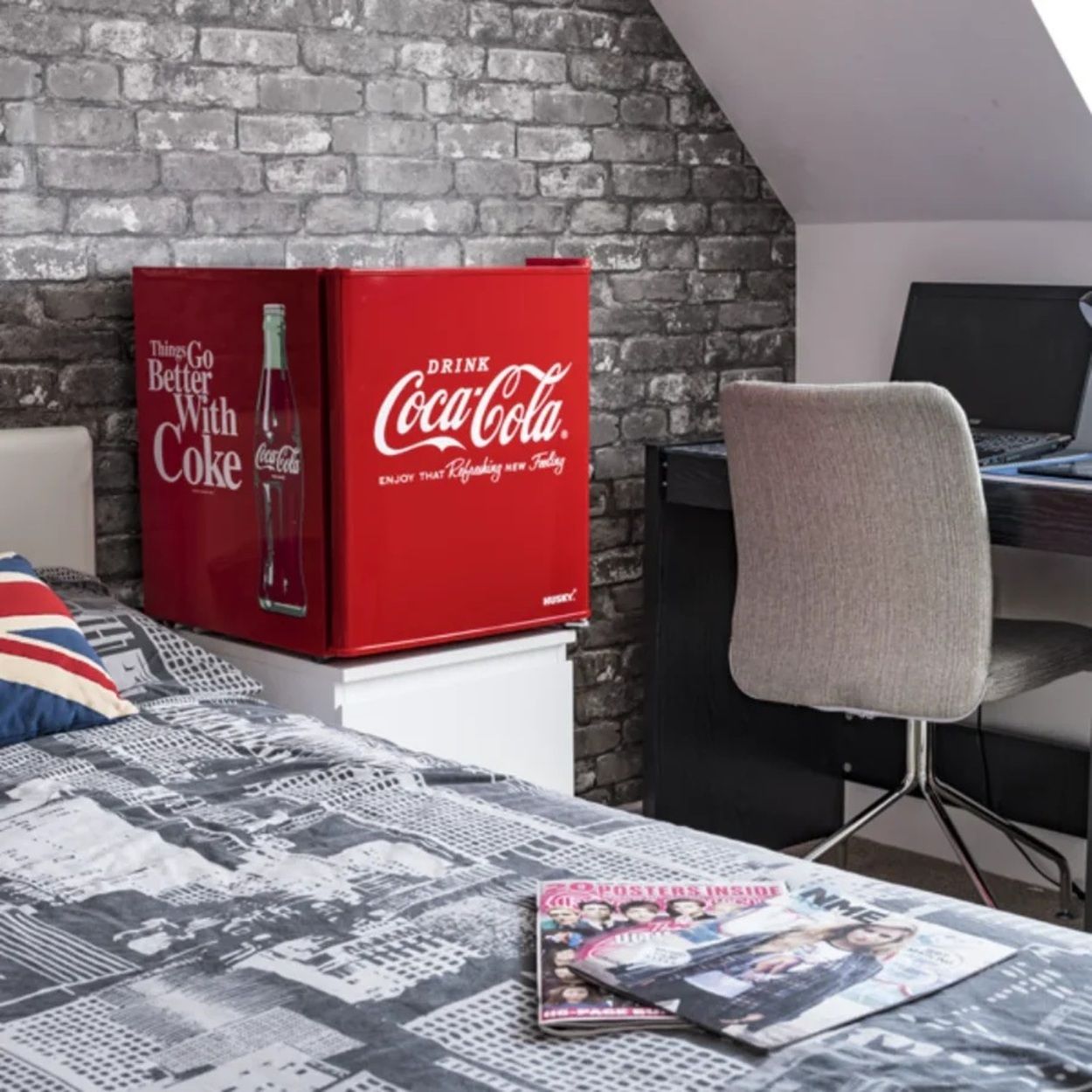 Husky Coca Cola Mini Fridge