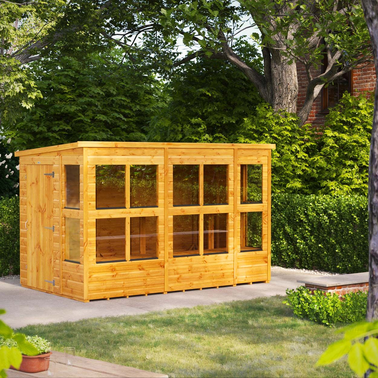 Powersheds Pent Potting Shed - 10ft x 6ft
