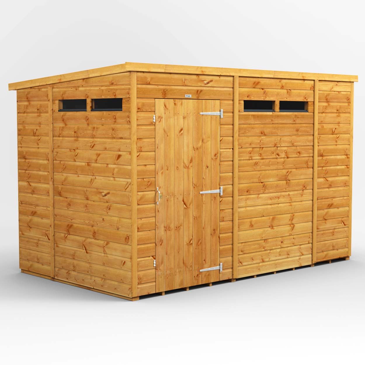 Powersheds Pent Security Shed - 10ft x 6ft