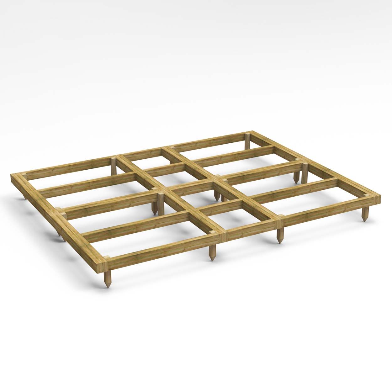 Powersheds Base Kit - 10ft x 8ft
