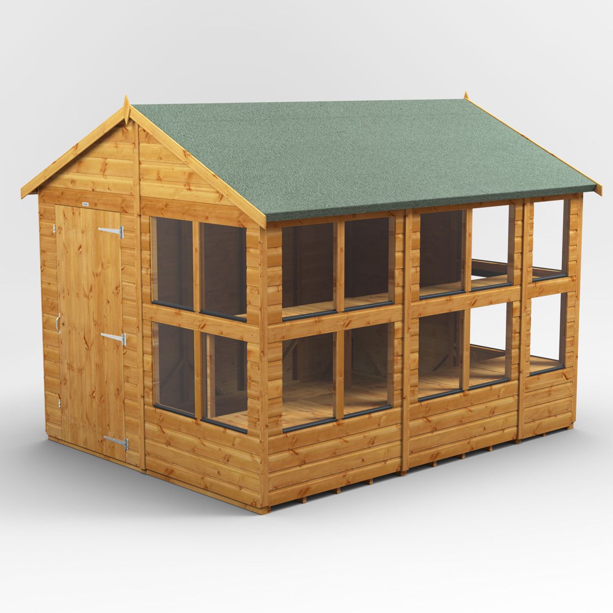 Powersheds Apex Potting Shed - 10ft x 8ft